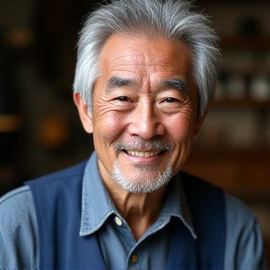 マスターシューメーカー 佐藤健司のポートレート