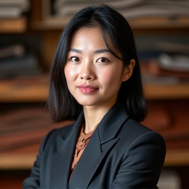 レザースペシャリスト 田中裕美のポートレート