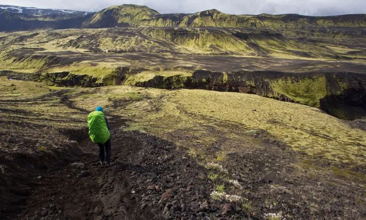 The Laugavegur Trail is a multi-day trek- Solo Camping and Hiking