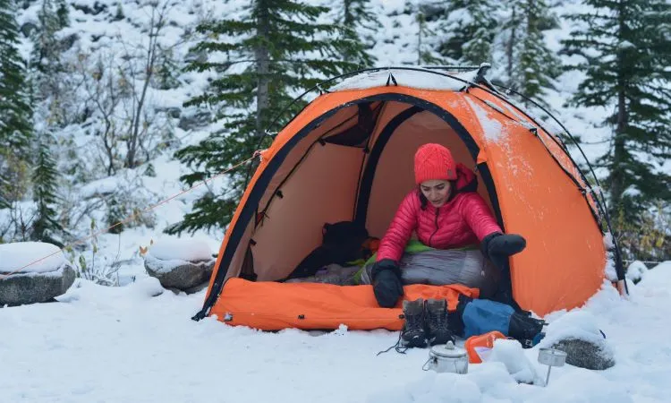 Winter Camping - Solo Camping