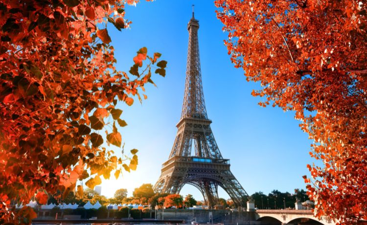 Visit iconic landmarks like the Eiffel Tower